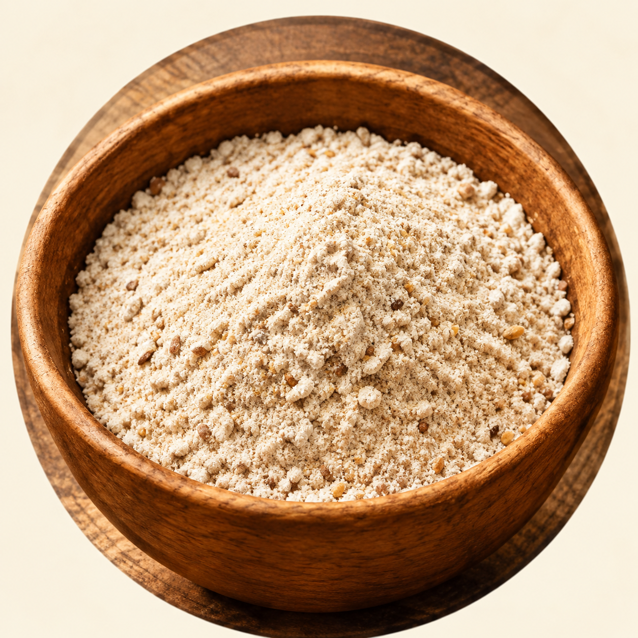 Bowl of multigrain flour